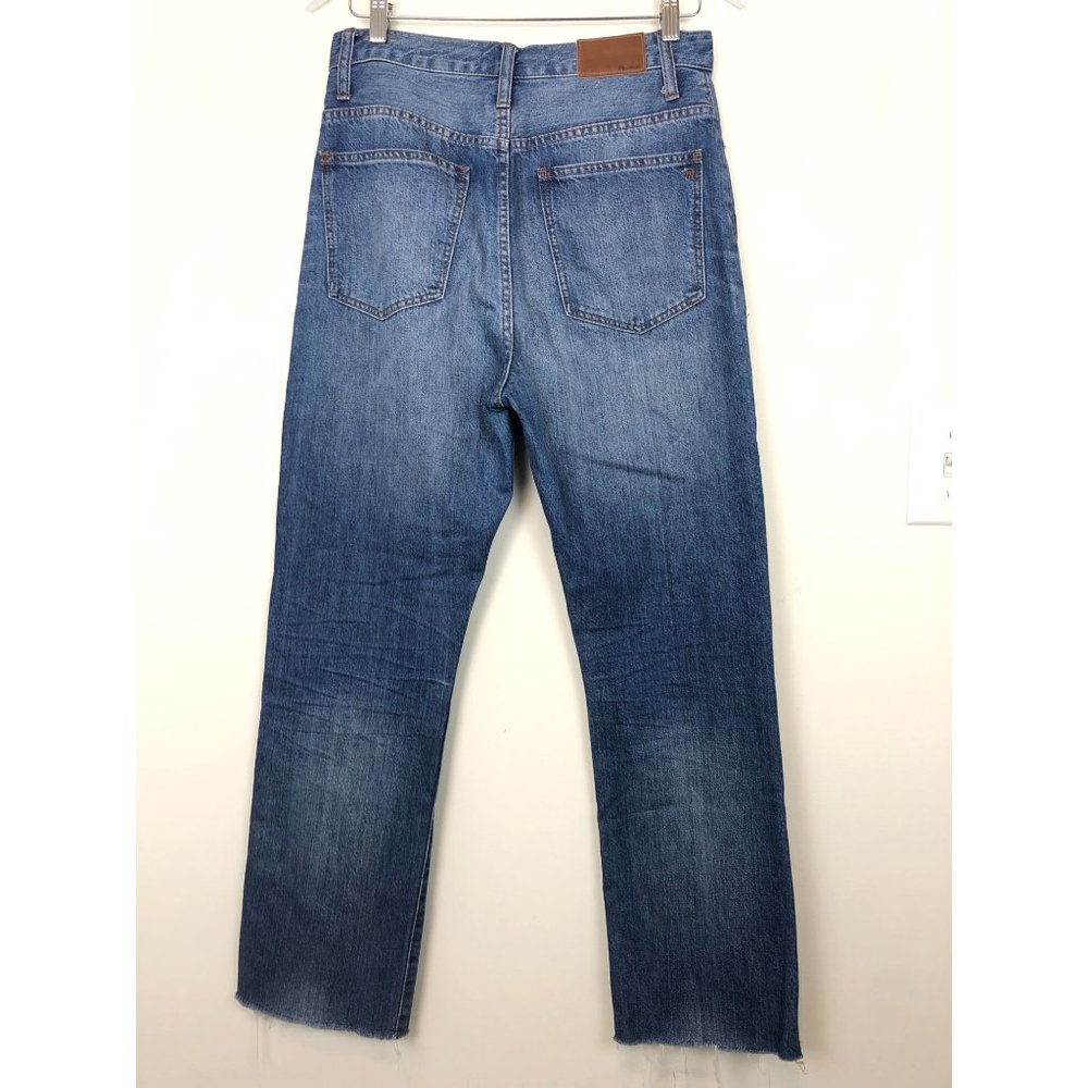 Madewell Rigid Straight High Rise Cropped Jeans - Picture 3 of 15